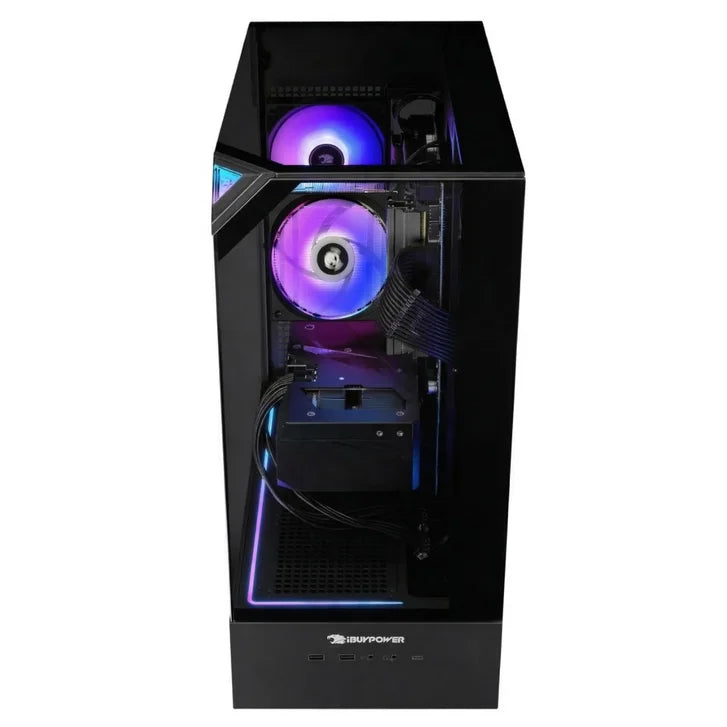 iBUYPOWER Element Gaming Desktop, Intel Core Ultra 7 265F - 32GB RAM, 2TB SSD, 8GB NVIDIA GeForce RTX 5060 Ti F9