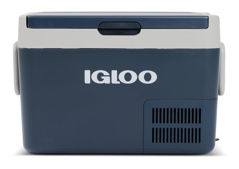 Igloo Portable Electric Compressor Cooler, Blue, 32 QT U6
