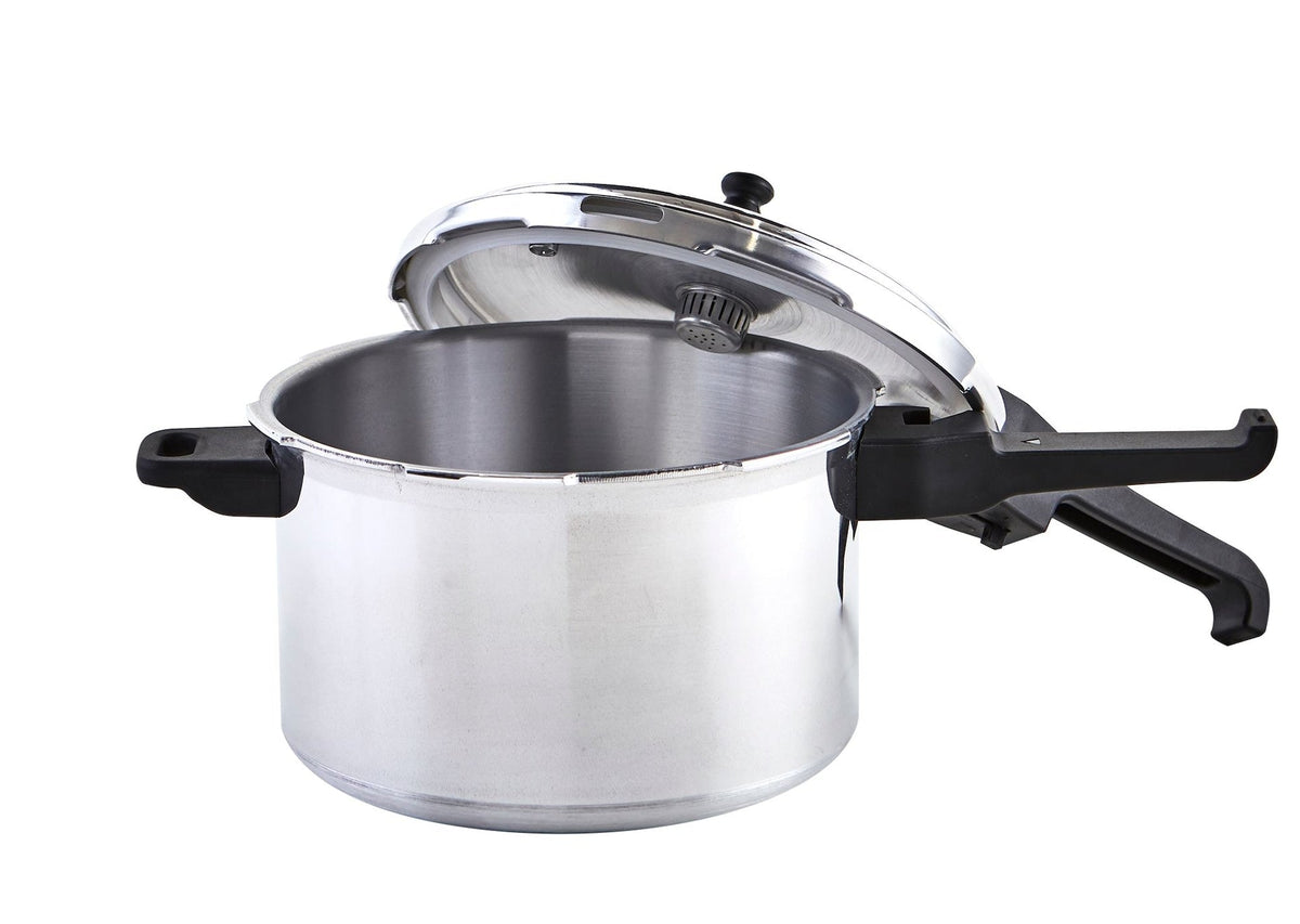 Imusa Stovetop Pressure Cooker, Aluminum, 7-qt