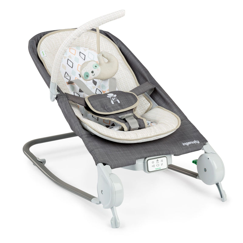 Ingenuity Happy Belly Rock-to-Bounce Massage Seat, Parker O8