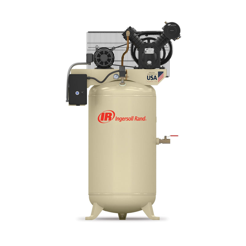 Ingersoll Rand 80-Gallon Vertical Air Compressor, 175 PSI, 7.5 HP O1