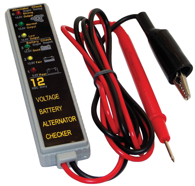 Invincible Marine 12V Battery Meter with LED Display E9
