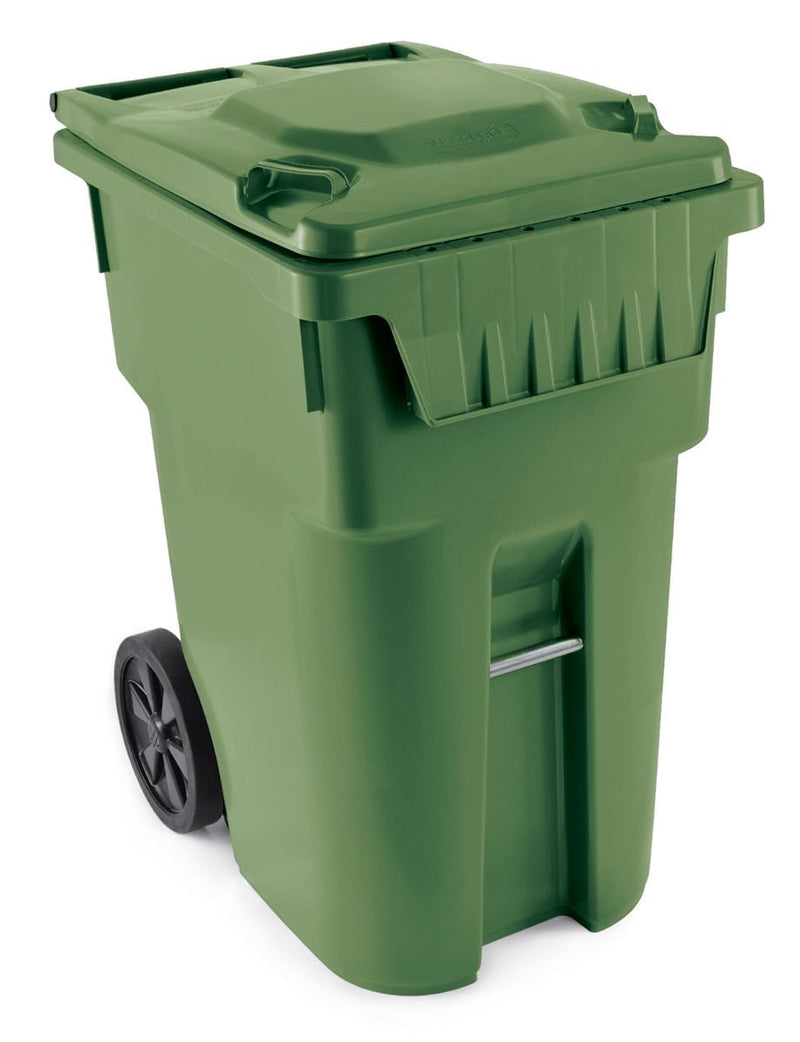 IPL Mastercart Plastic Rectangular Wheeled Compost Bin/Recycling Bin, Assorted Colours, 360-L B1