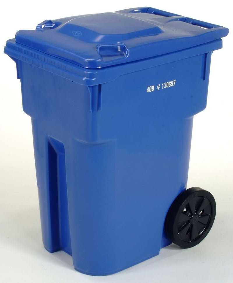 IPL Mastercart Plastic Rectangular Wheeled Compost Bin/Recycling Bin/Garbage Can, Assorted Colours, 360-L G3