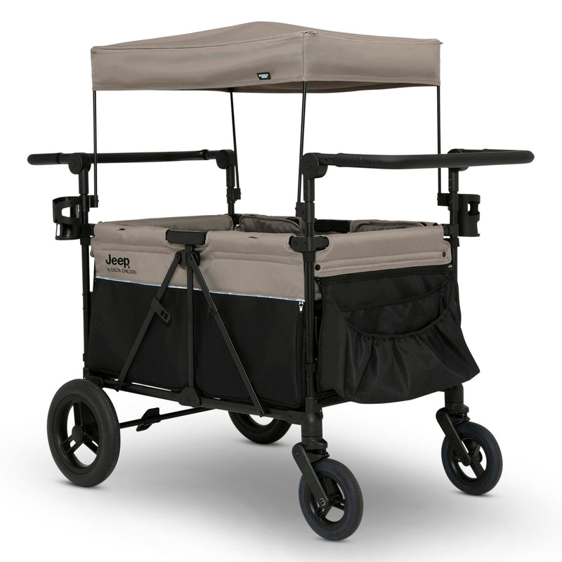 Jeep Gladiator Stroller Wagon by Delta Children, Black/Tan C6