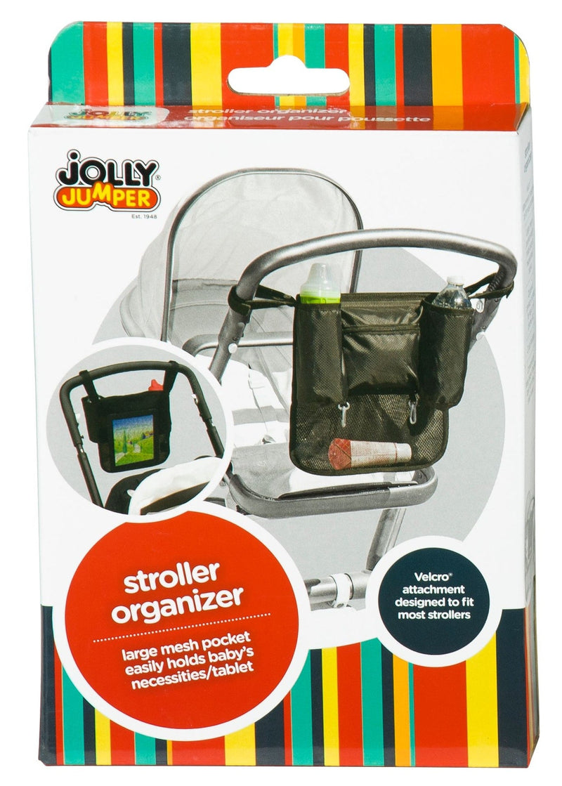 Jolly Jumper Large Stroller Bag Organizer, Black T2