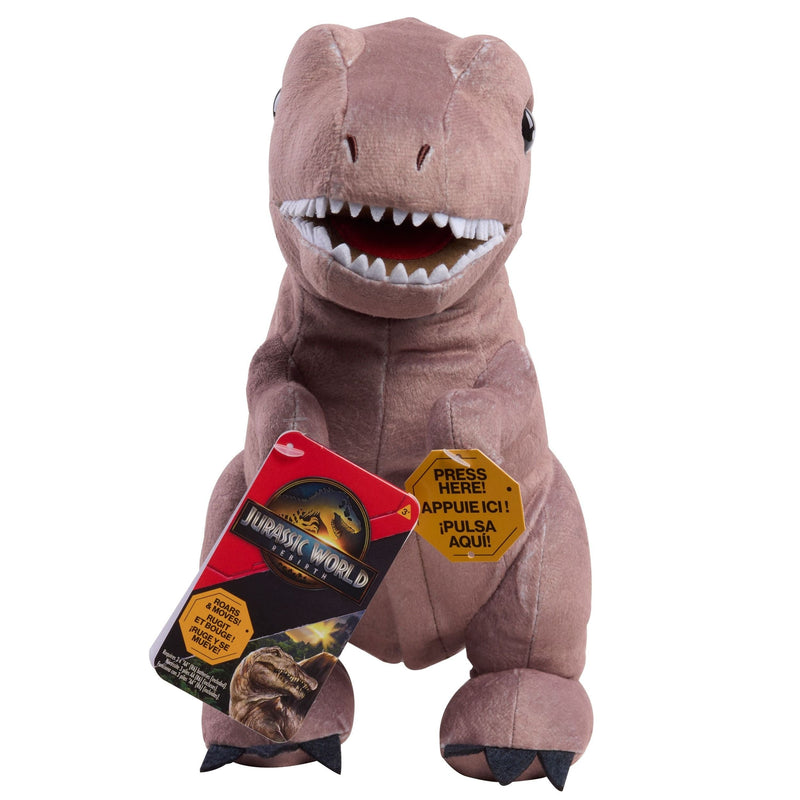 Jurassic World Roarin' T-Rex Animated Plush for Ages 3+ R0