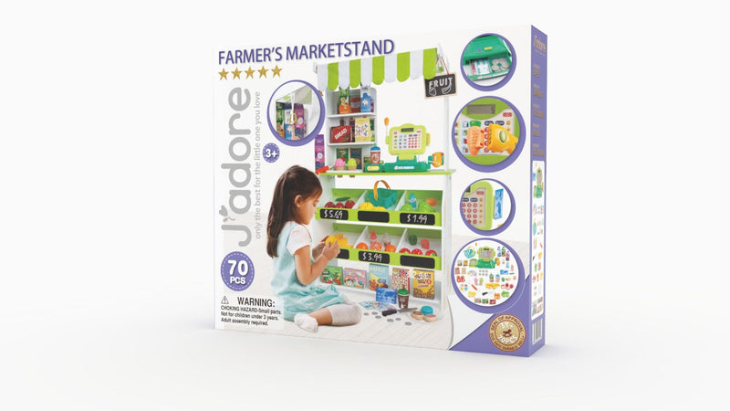 Just My Style J'adore Grocery Mart Imaginative Playset, 69-pc R6
