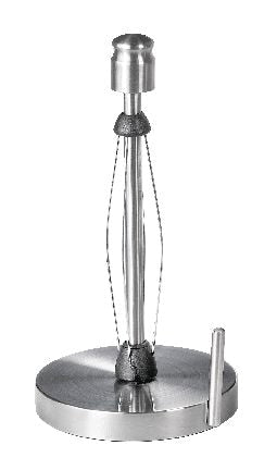 Kamenstein Perfect Tear Stainless Steel Upright Paper Towel Holder with Weighted Base, 13-in H T9