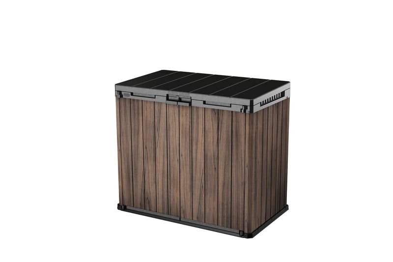 Keter Darwin 2-Door Horizontal Outdoor Storage Shed, Brown, 303-Gal V8