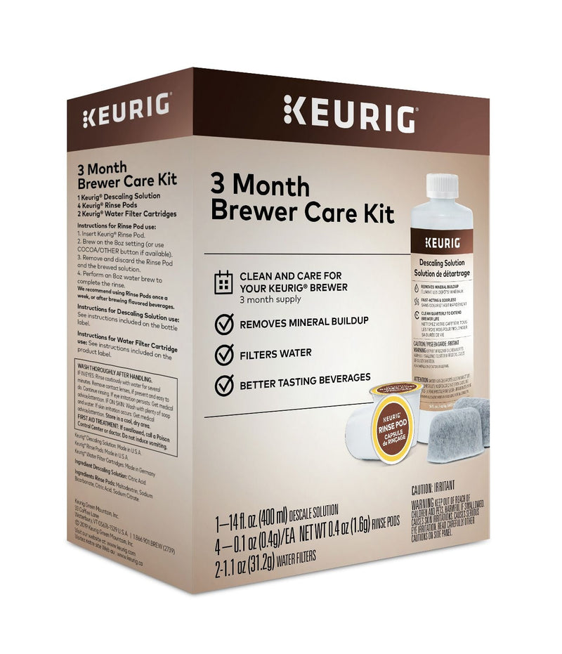 Keurig 3 Month Brewer Maintenance Care Kit M6