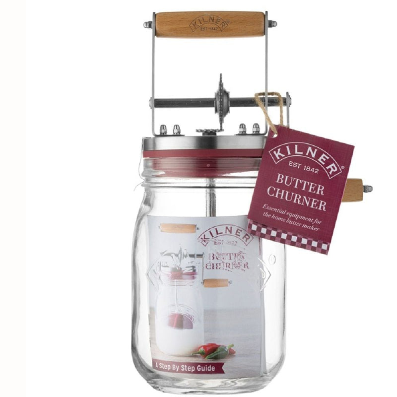 Kilner Manual Butter Churner, Clear, 800-ml I2