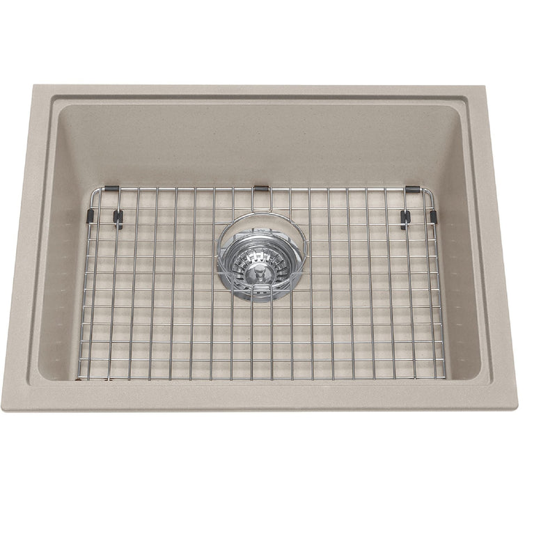 Kindred Mythos Kitchen Granite Undermount Single Sink, 23-in G2