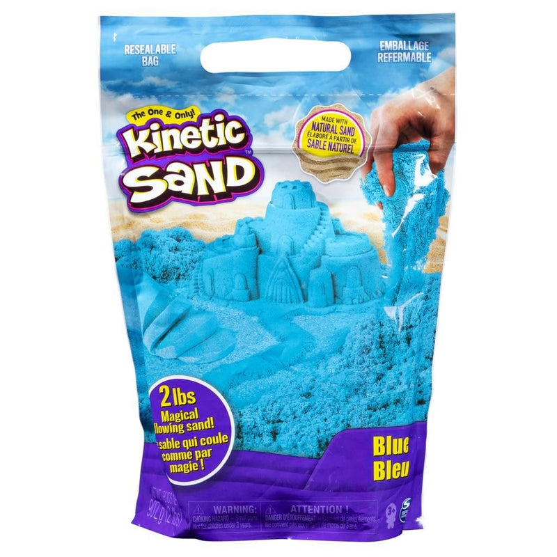 Kinetic Sand 2-lb Moldable Play Sand Sensory Toy, Ages 3+ V7