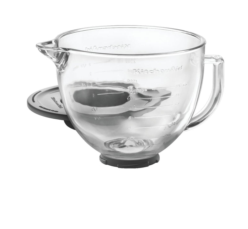 KitchenAid Artisan Tilt-Head Stand Mixer Bowl with Measurement Markings & Lid, 5qt G7
