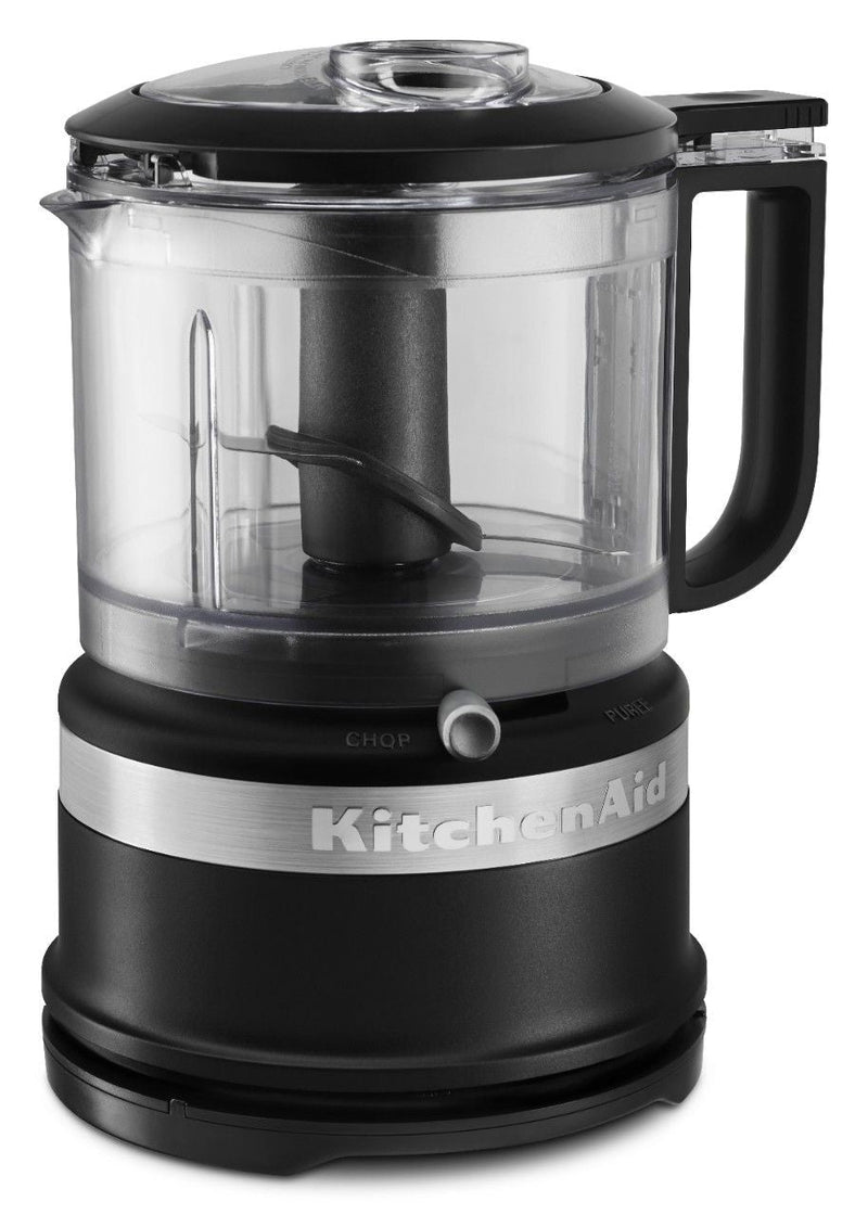 KitchenAid Compact Food Chopper with Dishwasher Safe Parts, Black P1