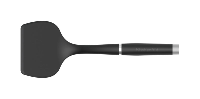 KitchenAid Gourmet Stainless Steel Pancake Turner, Black I3