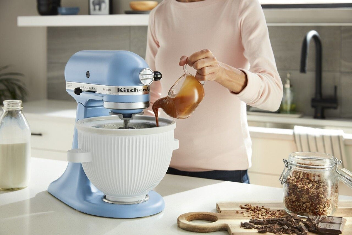 KitchenAid Ice Cream Maker Stand Mixer Attachment, 2-qt
