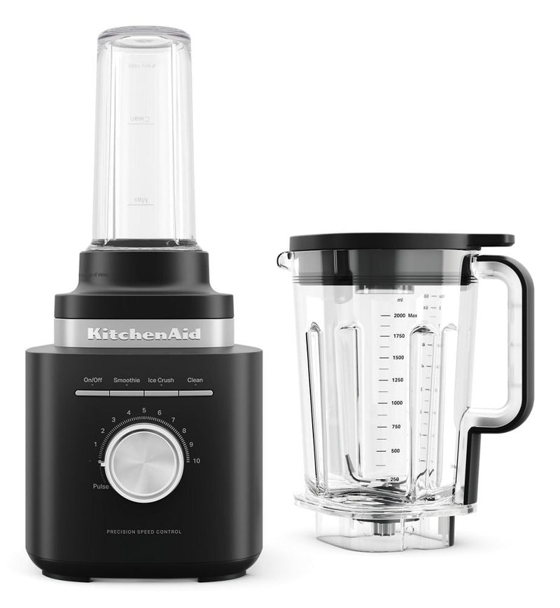 KitchenAid Single Blender with Jar, Precision Control, Black I3
