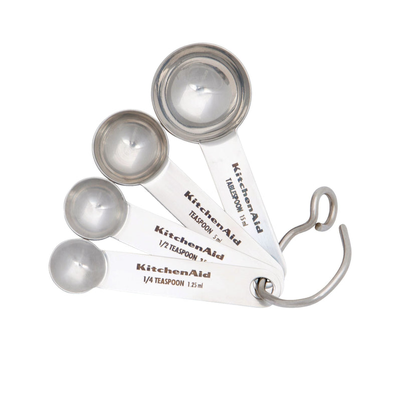 KitchenAid Stainless Steel Measuring Spoons, 4-pc V4