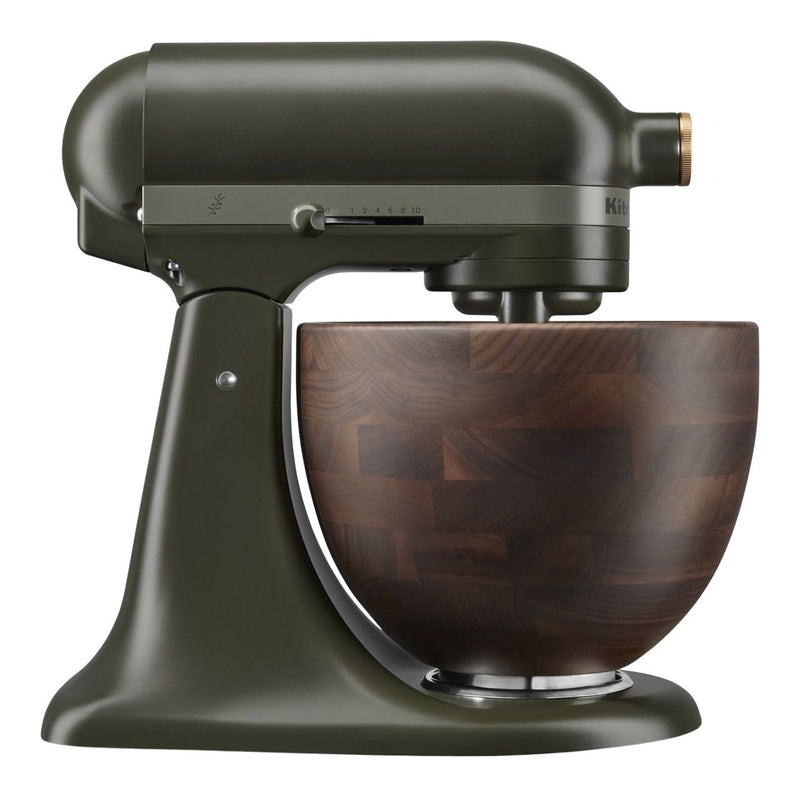 KITCHENAID Stand Mixer with Wooden Bowl, Evergreen O5