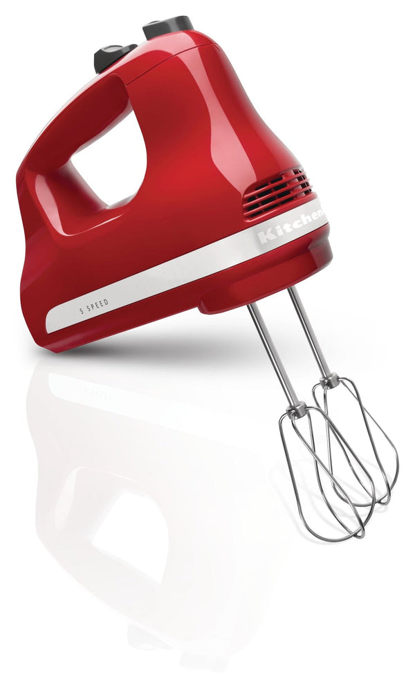 KitchenAid Ultra Power 5-Speeds Hand Mixer with Turbo Beater Empire Red D8