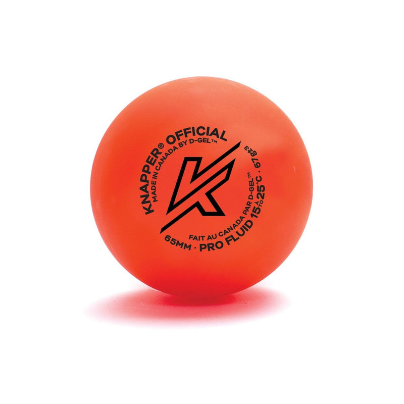 Knapper AK Pro Fluid Dek Hockey Ball, 67g, Assorted Colours B7