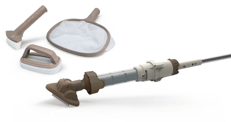 Kokido Boreal Spa Vacuum Kit, Rechargeable Battery, Ergonomic Handle R2