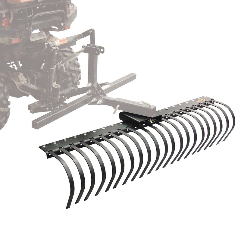 Kolpin ATV/UTV Dirtworks Tool Attachment Landscape Rake, 60-in E2