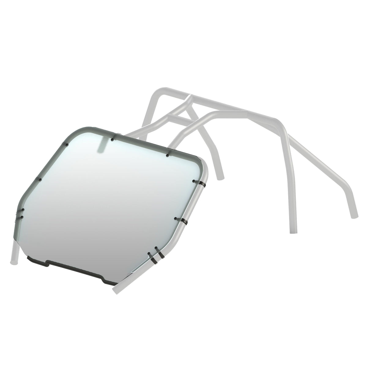 Kolpin Uncoated Full Fixed Windshield, Arctic Cat Wild Cat