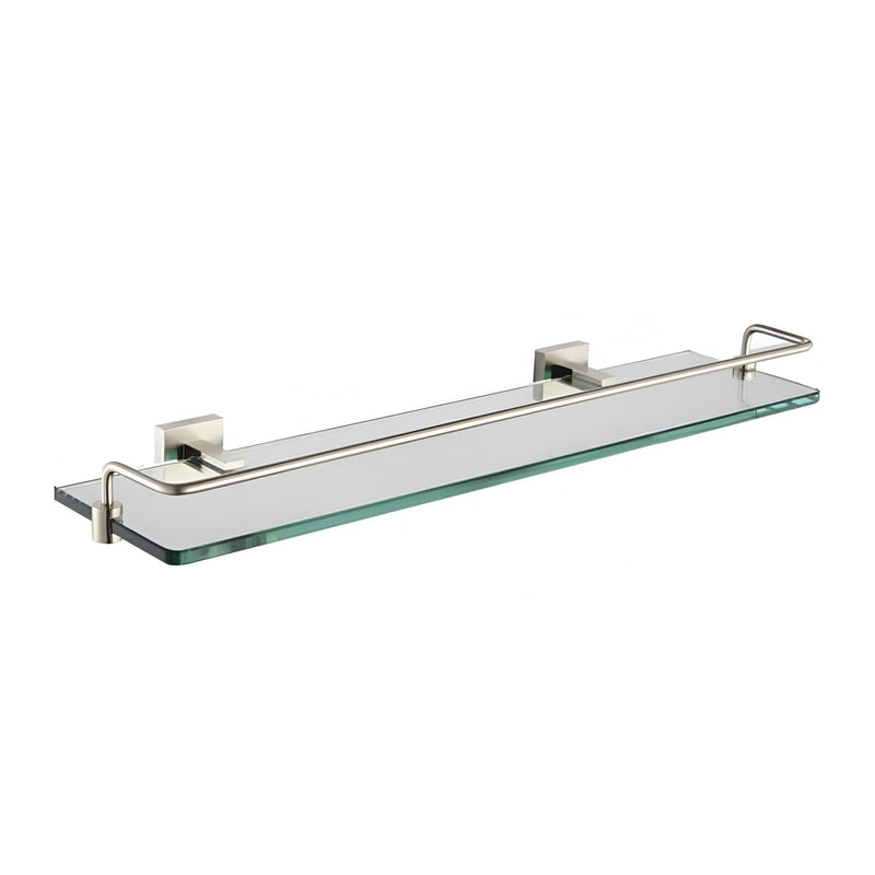 KRAUS Bathroom Accessories Rust-Resistant Shelf with Railing H4