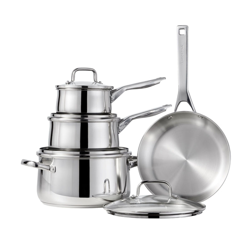 Lagostina Classico Stainless Steel Cookware Set, 8-pc Z5