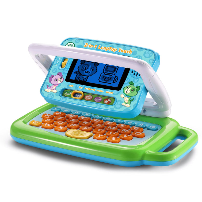 LeapFrog LeapTop Touch Laptop/Tablet, Learning Toy For Pre-School Kids, Ages 2+ J9