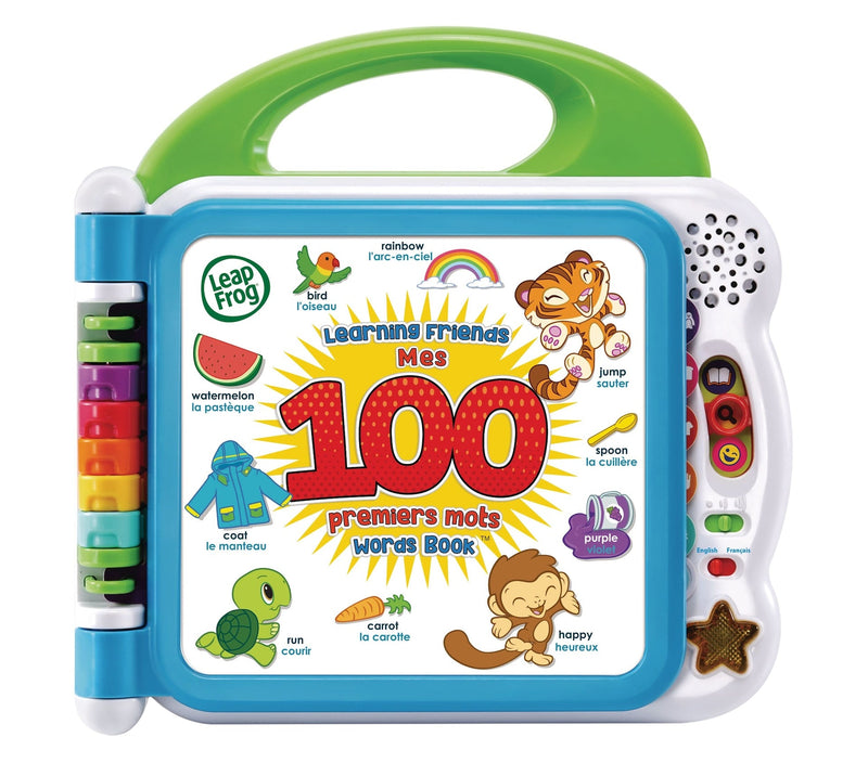 LeapFrog Learning Friends 100 Words Book Play Toy For Toddlers, Bilingual, Ages 18m+ U9