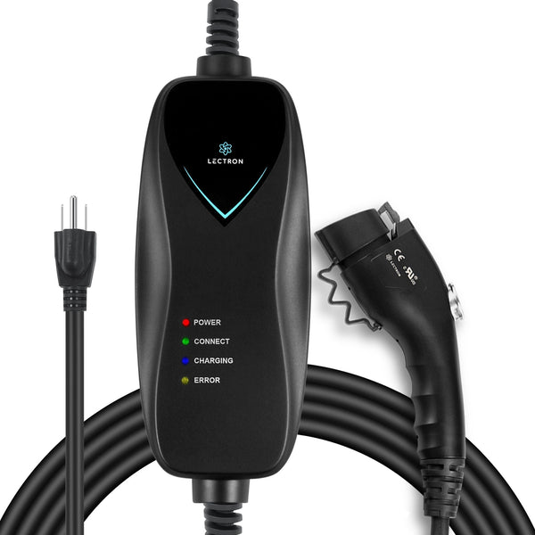Lectron 15A Level 1 NEMA 5-15 J1772 EV Charger H0