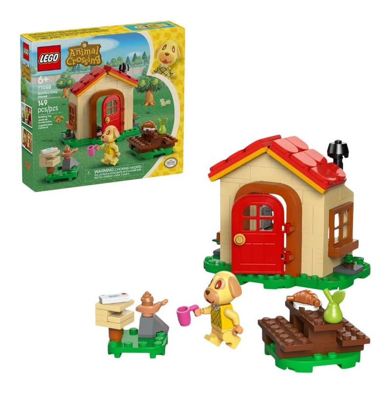 LEGO Animal Crossing Goldie's Cozy House - 77058, 149-pcs. Ages 6+ S8