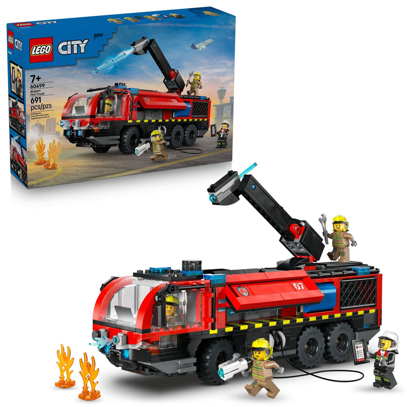 LEGO City Airport Fire Truck Building Set - 60499, 691-pcs, Ages 7+ F8