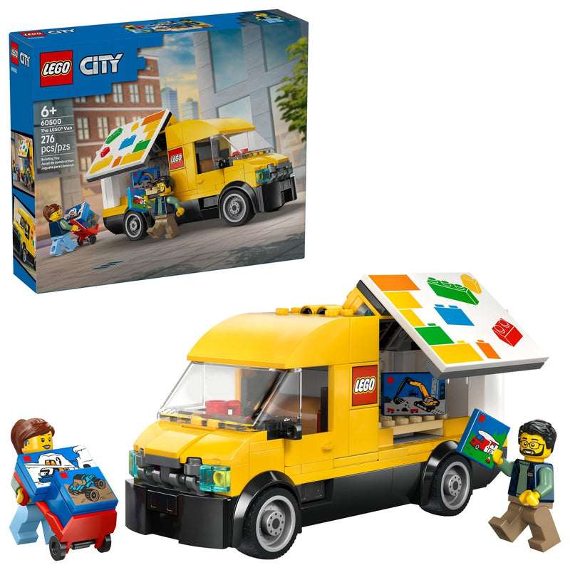 LEGO City The LEGO Van Toy Truck Building Set - 60500, 276-pcs, Ages 6+ P0
