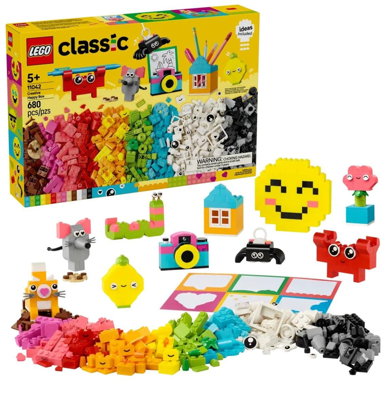 LEGO Classic Creative Happy Box - 11042, 680-pcs, Ages 5+ P1
