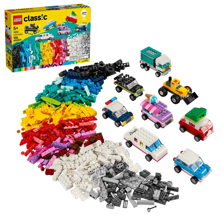 LEGO Classic Creative Vehicles Car Building Toy 11036 O3