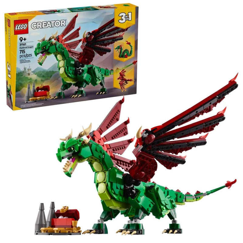 LEGO Creator Medieval Dragon - 31161, 715-pcs, Ages 9+ D3