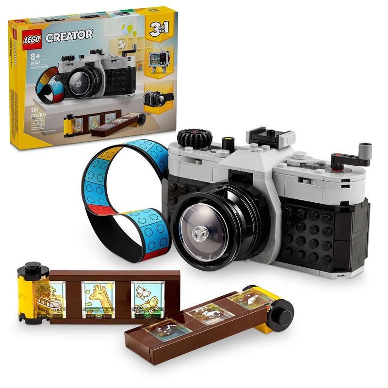 LEGO Creator Retro Camera Toy - 31147, 261-pcs, Ages 8+ Q6