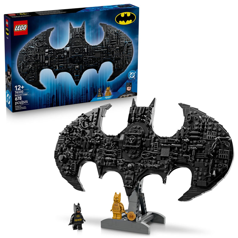 LEGO DC Batman: Batman Logo Building Set - 76330, 678-pcs, Ages 12+ E6