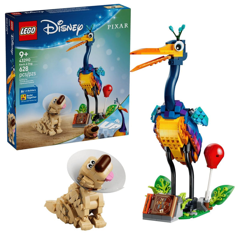 LEGO Disney and Pixar Kevin & Dug - 43290, 628-pcs, Ages 9+ J5