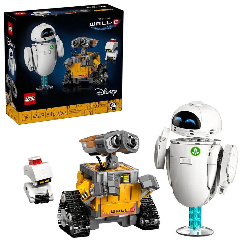 LEGO Disney Wall-e and Eve - 43279, 811-pcs, Ages 18+ R8