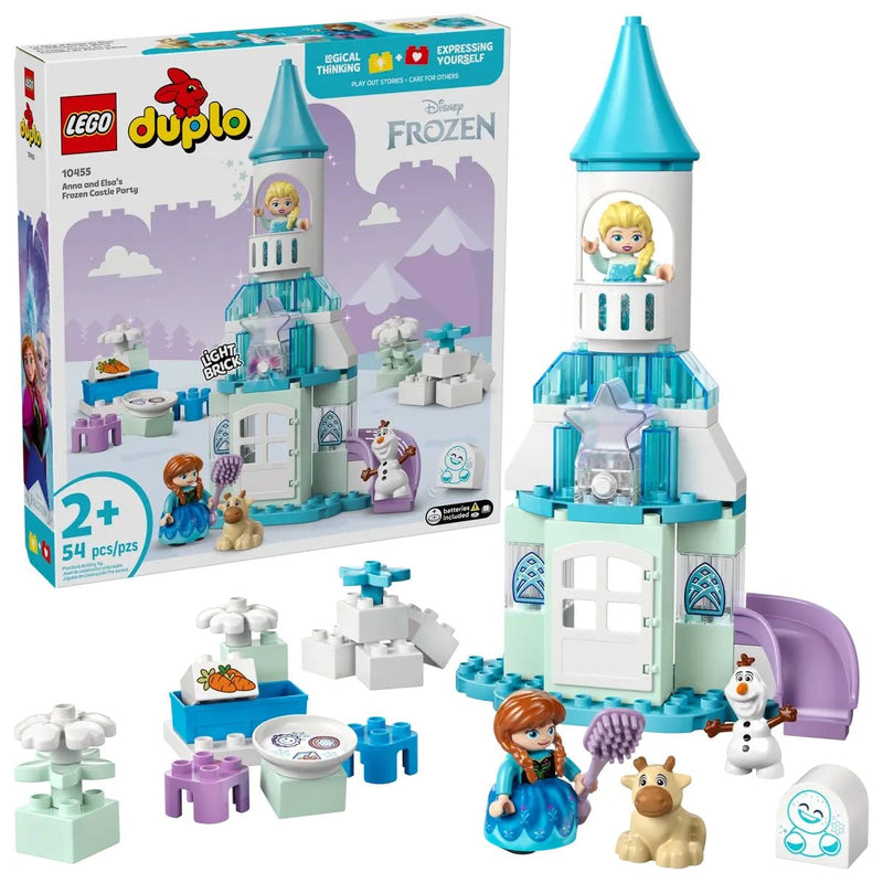 LEGO DUPLO Disney Anna and Elsa’s Frozen Castle Party - 10455, 54-pcs, Ages 2+ H2