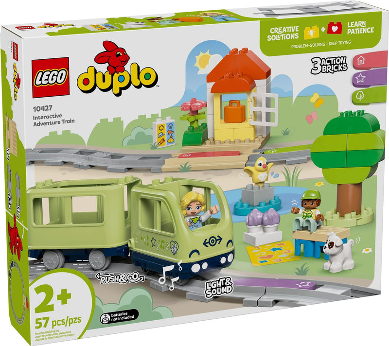 LEGO Duplo Interactive Adventure Train - 10427, 57-pcs, Ages 2+ N8