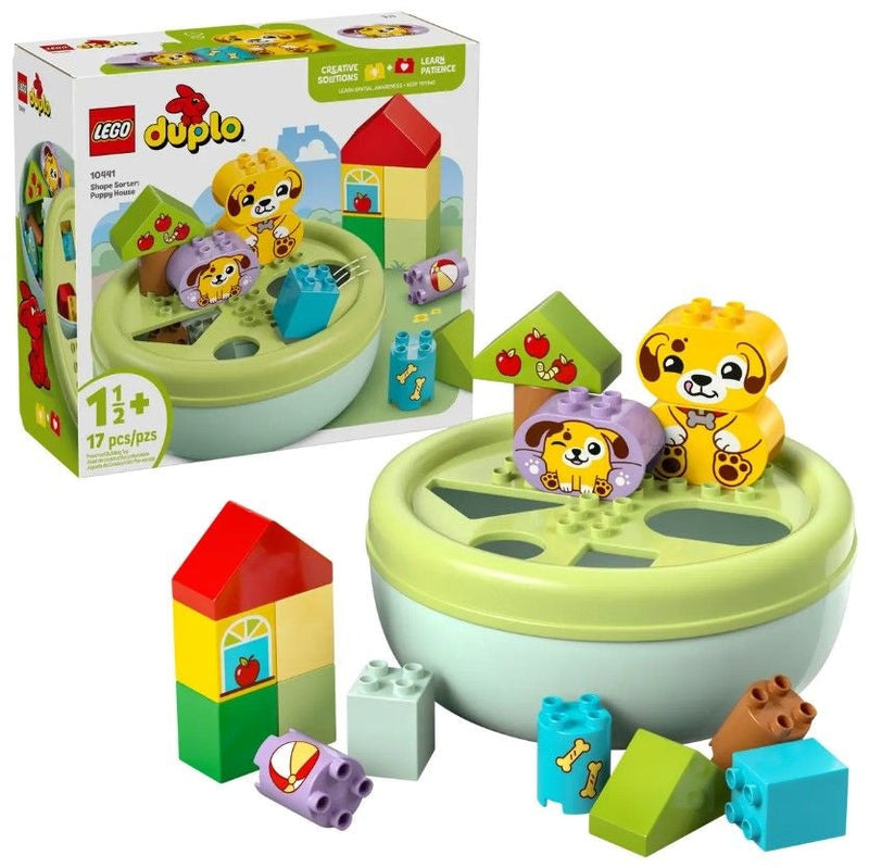 LEGO DUPLO Shape Sorter: Puppy House - 10441, 17-pcs, Ages 1.5+ Q4
