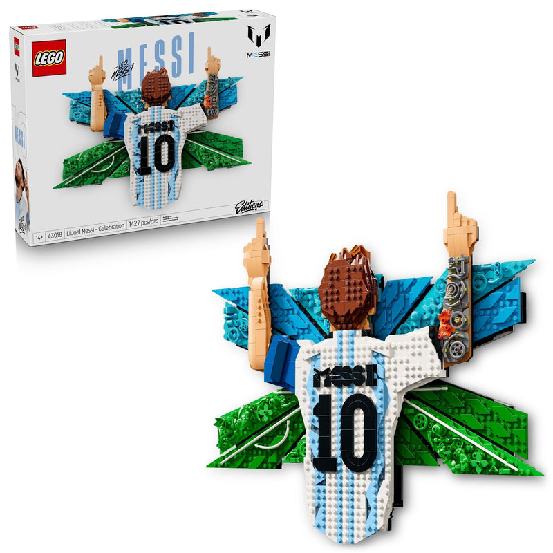 LEGO Editions Lionel Messi Celebration - 43018, 1427-pcs, Ages 14+ N5