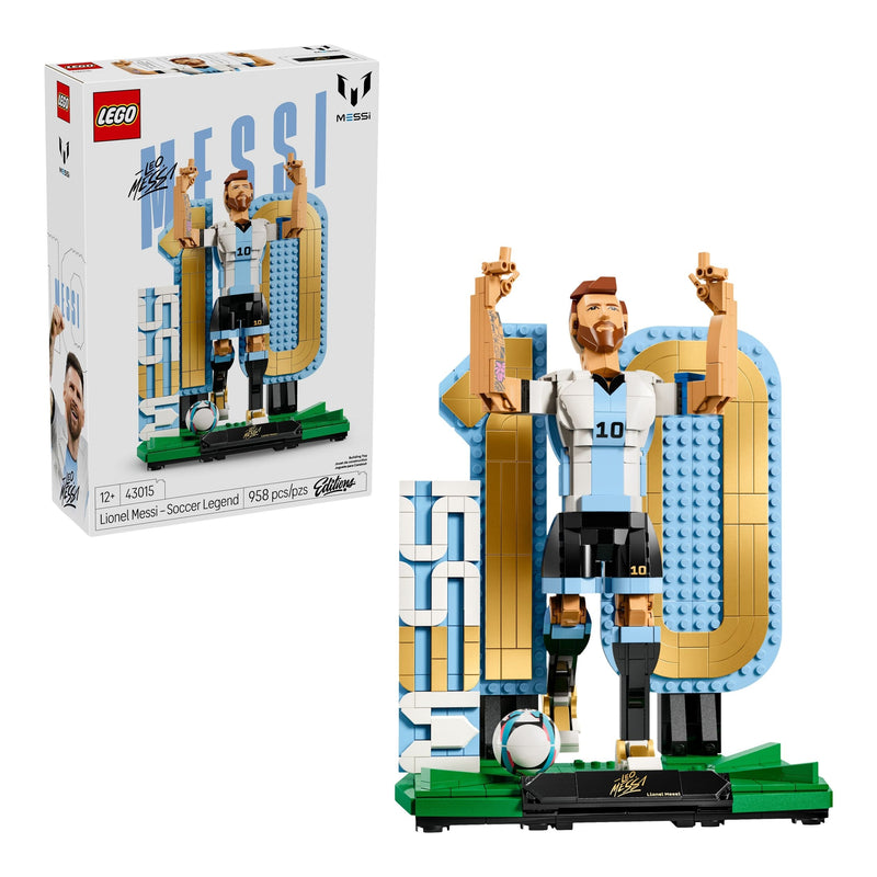 LEGO Editions Lionel Messi, Soccer Legend - 43015, 958-pcs, Ages 12+ P2